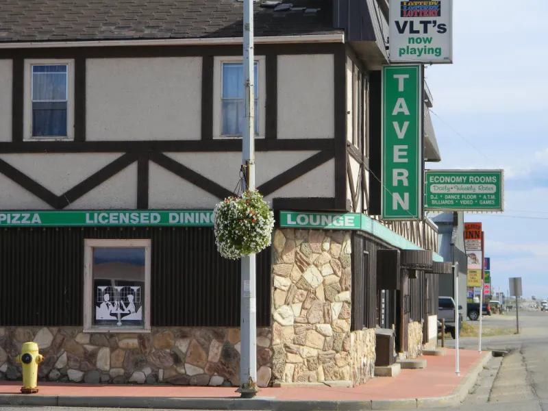 beaverlodge hotel tavern outside